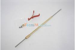Ø3mm M3 270mm propeller shaft + P-Bracket and stern tube