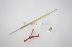 Ø2mm M2 230mm propeller shaft with P-Bracket and Ø6mm tube