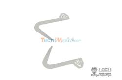 2 Door Handle V8 logos for Scania Tamiya - LESU G-6146-2