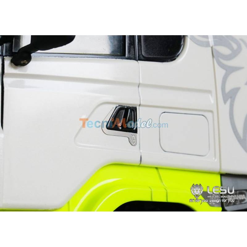 2 Logos de poignées de porte Griffon pour Scania Tamiya LESU G-6146-1
