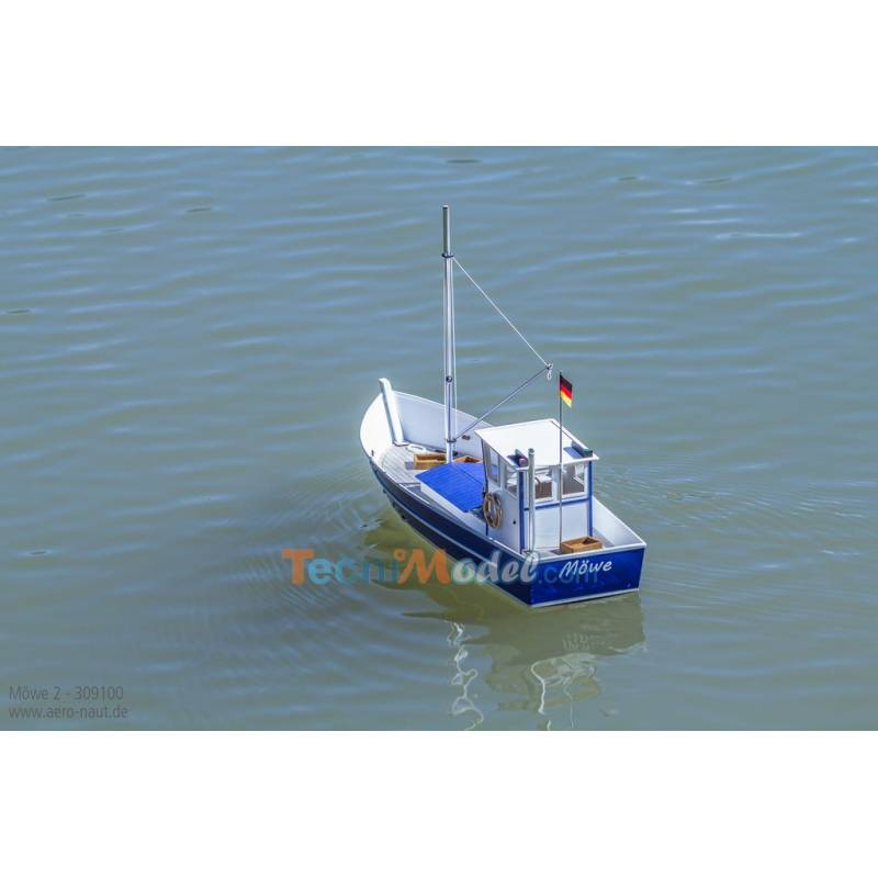 Moewe 2 Fishing Boat 1/25 Kit by Aero-Naut 309100