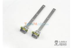 2 Articulations de ridelles droites en métal LESU ZK10-1