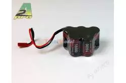 1 Pack d'accu de réception NiMh 6V 1600mAh avec prise BEC - A2Pro Z03N5150W