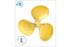 Helice laiton 3 PALES 25/M4/G