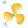 Helice laiton 3 PALES 25/M4/G