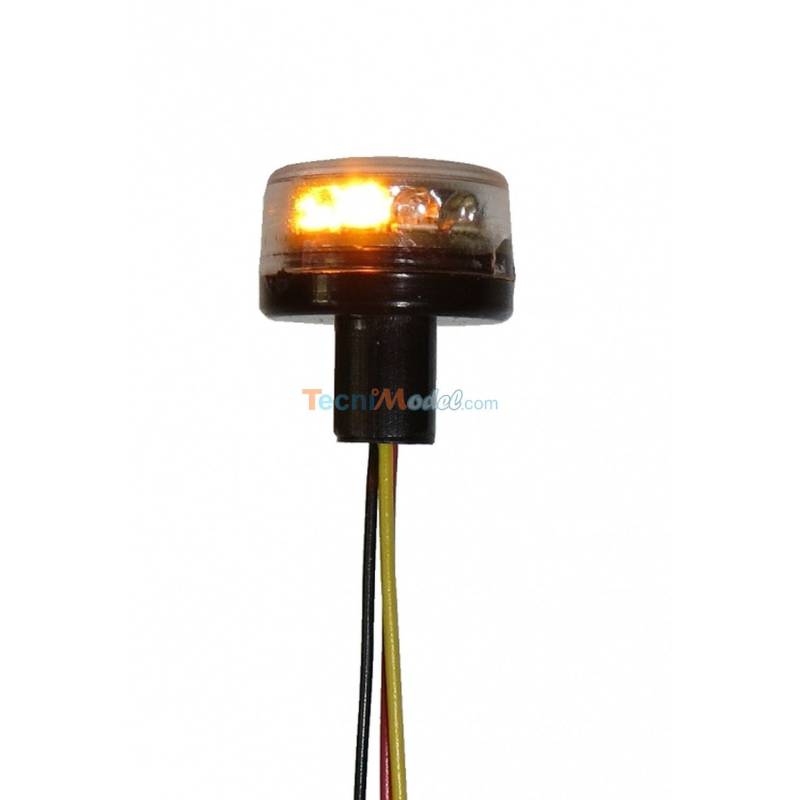 Gyrophare Jaune Ø10mm