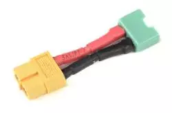 Cordon adaptateur XT60 Femelle / MPX Mâle 20AWG