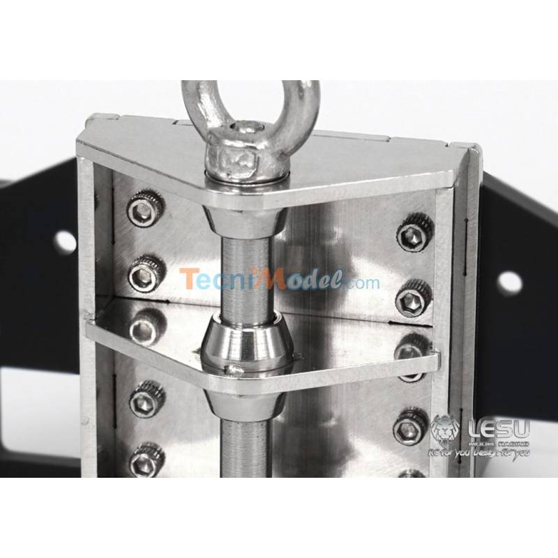 Plaque d'attelage avant pour MAN TGX 1/14 - LESU G-6143