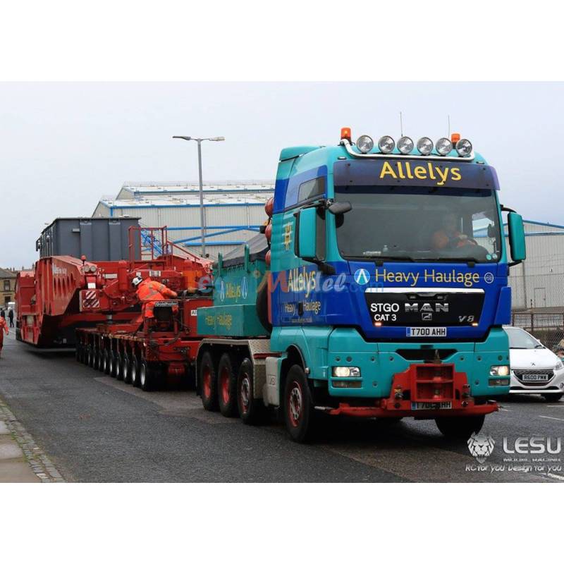 Plaque d'attelage avant pour MAN TGX 1/14 - LESU G-6143