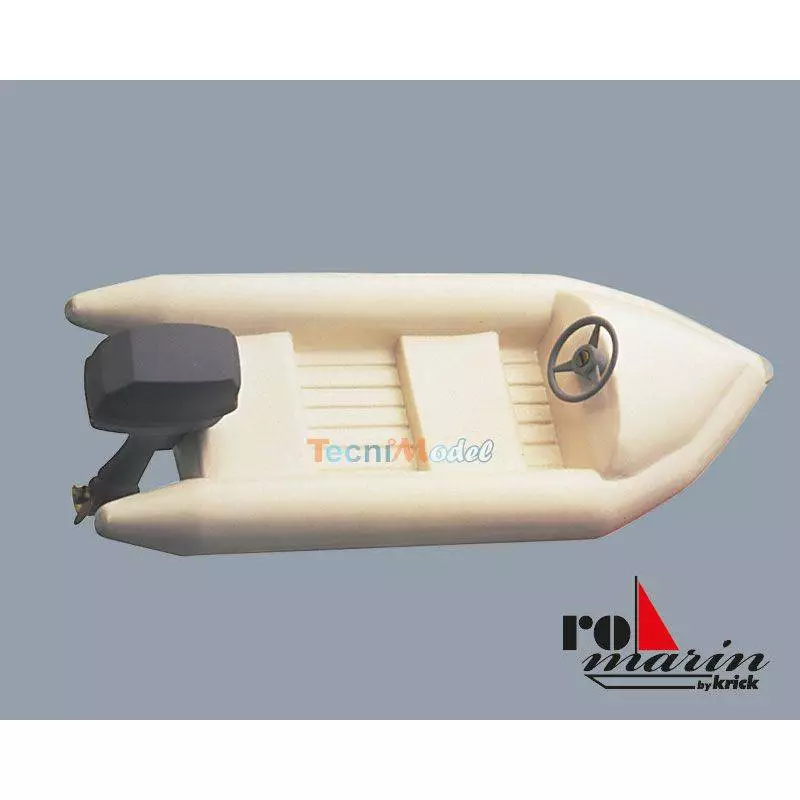 Canot pneumatique avec moteur hors-bord
