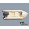 Canot pneu. avec moteur factice