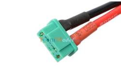 1 Female MPX Connector with 10cm 14AWG Cable - GForce GF-1071-004