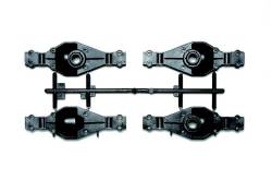 Grappe de pont en plastique renforcé carbone fini mat pour camion (remplace Grappe A) Tamiya 56524