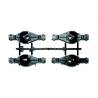 Grappe de pont en plastique renforcé carbone fini mat pour camion (remplace Grappe A) Tamiya 56524