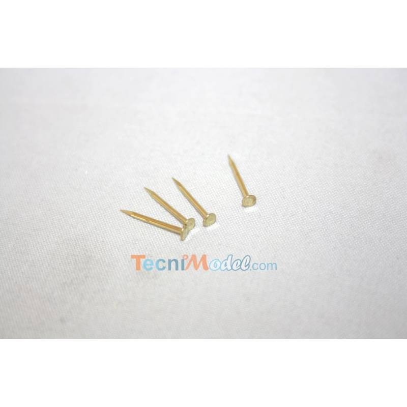 Clous en laiton 1.0 x 13mm