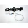 Pont avant moteur LESU avec blocage de différentiel pour camions rc LESU Q-9007-B
