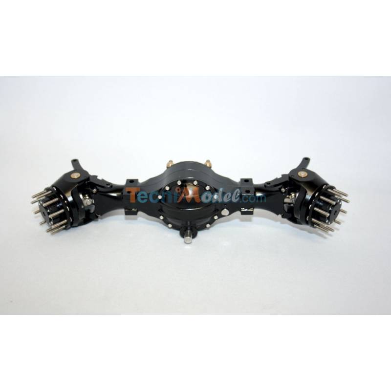Pont avant moteur LESU avec blocage de différentiel pour camions rc LESU Q-9007-B