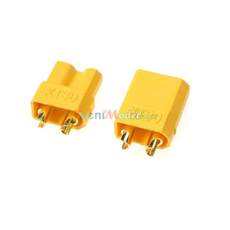 2 Paires de Connecteurs XT30 Mâle / Femelle GFORCE GF-1030-001