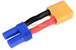 Adaptateur EC5 Femelle / XT90 Mâle 10AWG