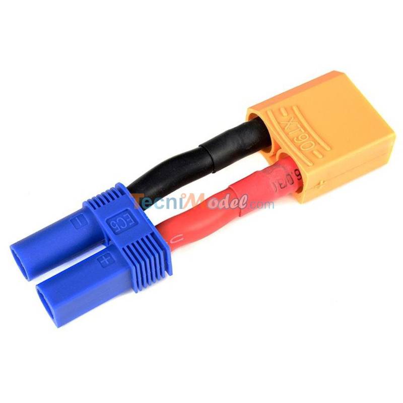 Adaptateur EC5 Femelle / XT90 Mâle 10AWG
