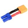 1 Adaptateur EC5 Femelle / XT90 Mâle 10AWG - GFORCE GF-1301-125