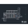 LESU 3-speed gearbox with low output LESU F-5021-C