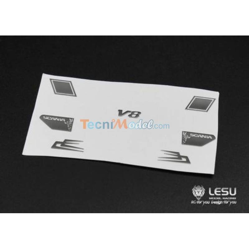 Assortiment de motifs adhésifs pour Scania - LESU ZK-K019-4