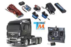 Camion Tamiya MAN TGX 6x4 56325 + Truck-Set Carson