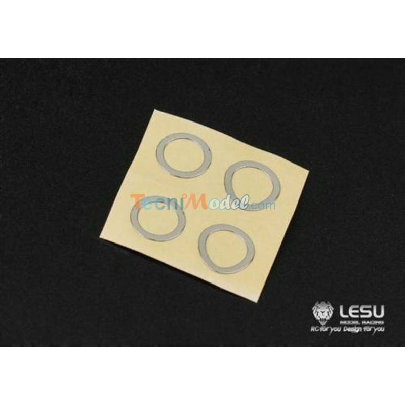 Adhésifs tours de feux pour Scania Tamiya 1/14 LESU ZK-K019-16