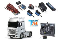 Pack Complet Mercedes Actros 1851 Gigaspace 1/14 Tamiya