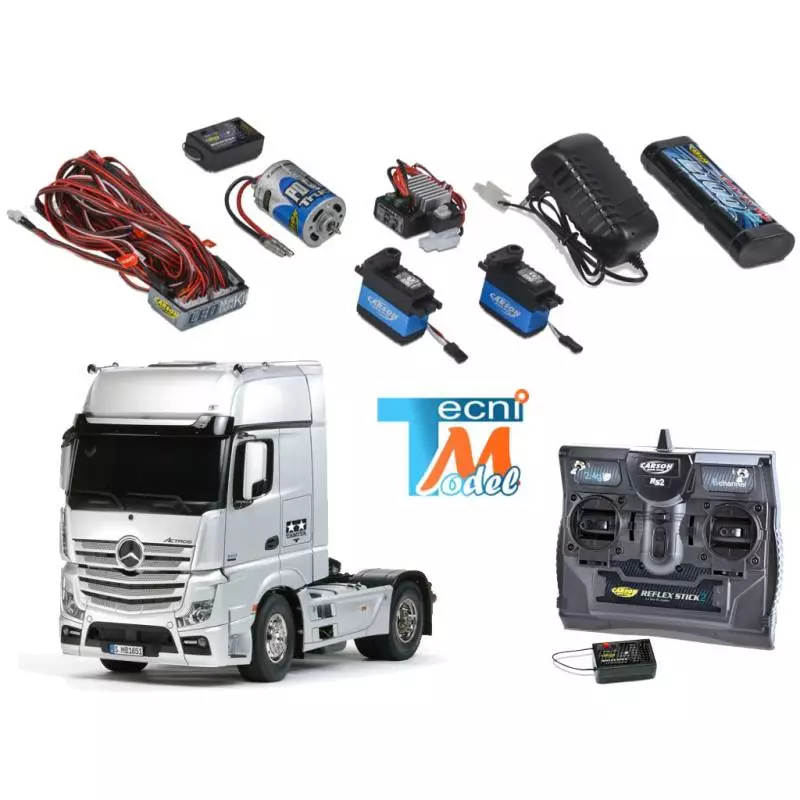 Pack Complet Mercedes Actros 1851 Gigaspace 1/14 Tamiya
