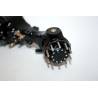 Paire de jantes alu avant larges (trous oblongs) pour essieux avant Lesu W-2044