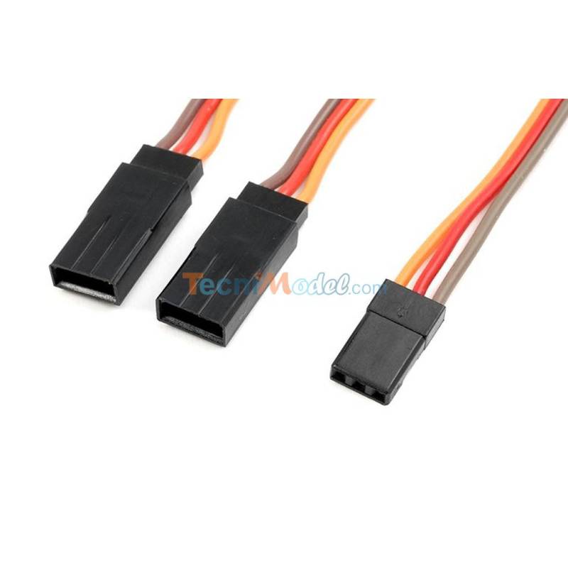 1 Y-cord JR/Hitec 15cm cable 22AWG 0.32mm²
