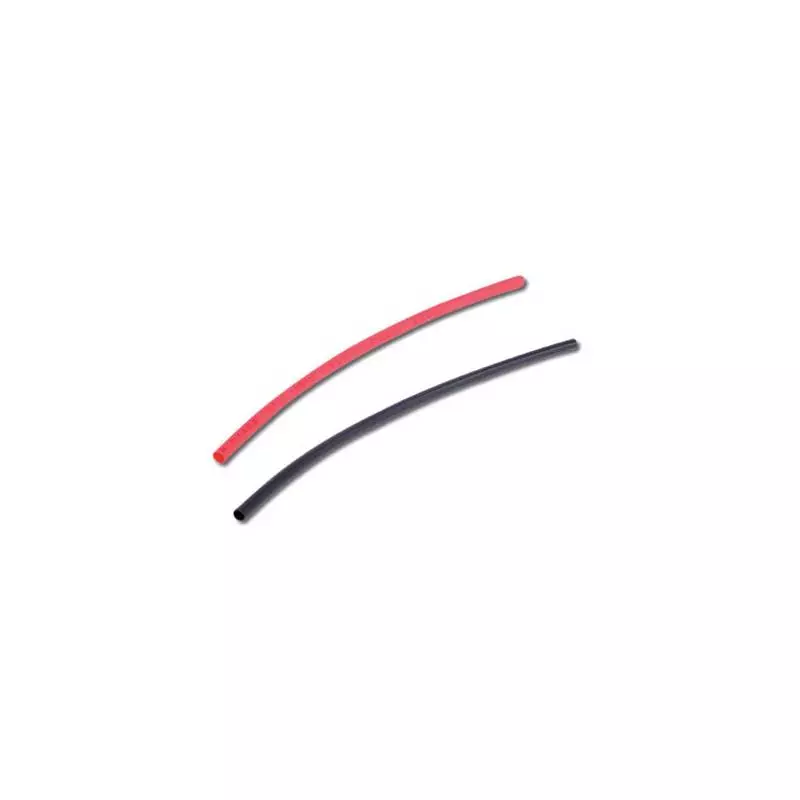 TUBE THERMO 8mm ROUGE NOIR 2x50cm