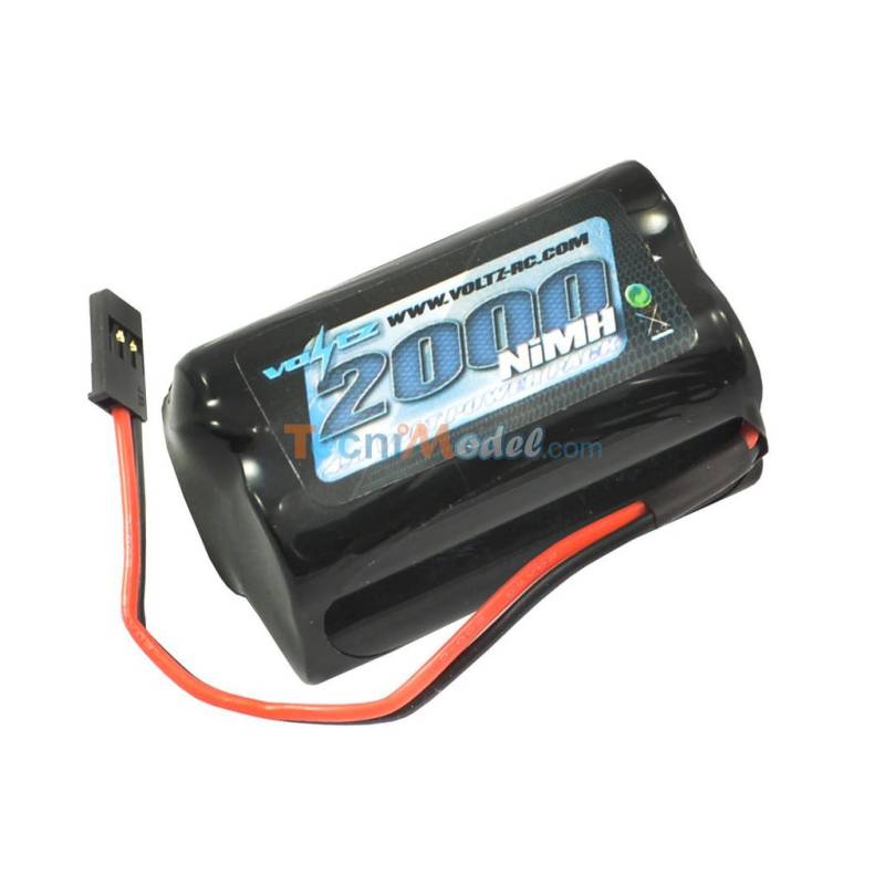 Batterie Nimh 4.8v 2000mAh prise Futaba format bloc CML VZ0151