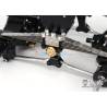 Kit de suspensions arrières métal renforcées réhaussé de 9mm LESU X-8015-A