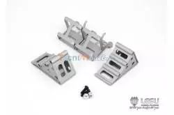 2 Cales de roues en acier avec support - LESU G-6186