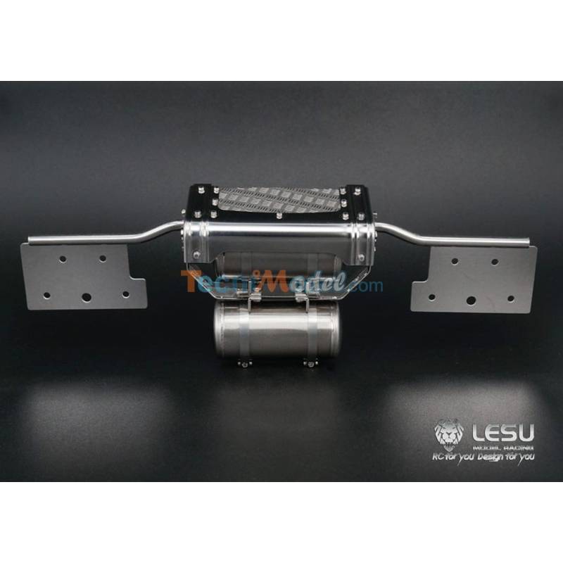 Support de feux arrières + traverse + 2 réservoirs LESU G-6200-B