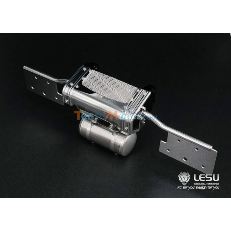 Support de feux arrières + traverse + 2 réservoirs LESU G-6200-B