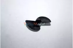 Hélice hydro bipale 36mm filetage M4 à droite en Polyamide renforcé fibre de carbone 2318.36
