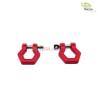 2 Manilles rouges hexagonales THICON MODELS 20101