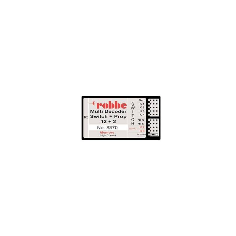 Multi-Switch-Prop 12+2 décodeur memo