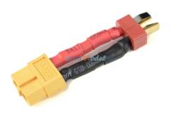 1 Cordon adaptateur Dean Mâle / XT60 Femelle 12AWG GF-1301-079