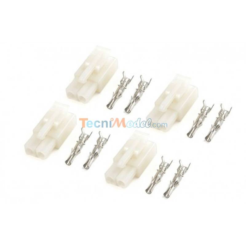 4 Tamiya Male Connectors
GFORCE GF-1008-002