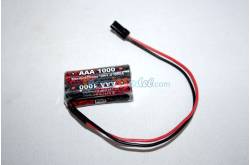 Accu de réception Nimh 4.8v AAA 1000mAh formta bloc prise JR