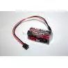 Accu de réception Nimh 4.8v AAA 1000mAh formta bloc prise JR