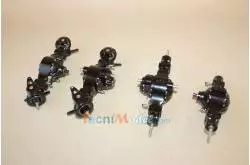 Set of 4 LESU Axles for 8x8 1/14 RC Trucks