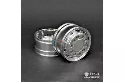 Pair of large front aluminium rims for Hexagones by LESU
LESU W-2043-B
