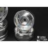 Pair of large front aluminium rims for Hexagones by LESU
LESU W-2043-B