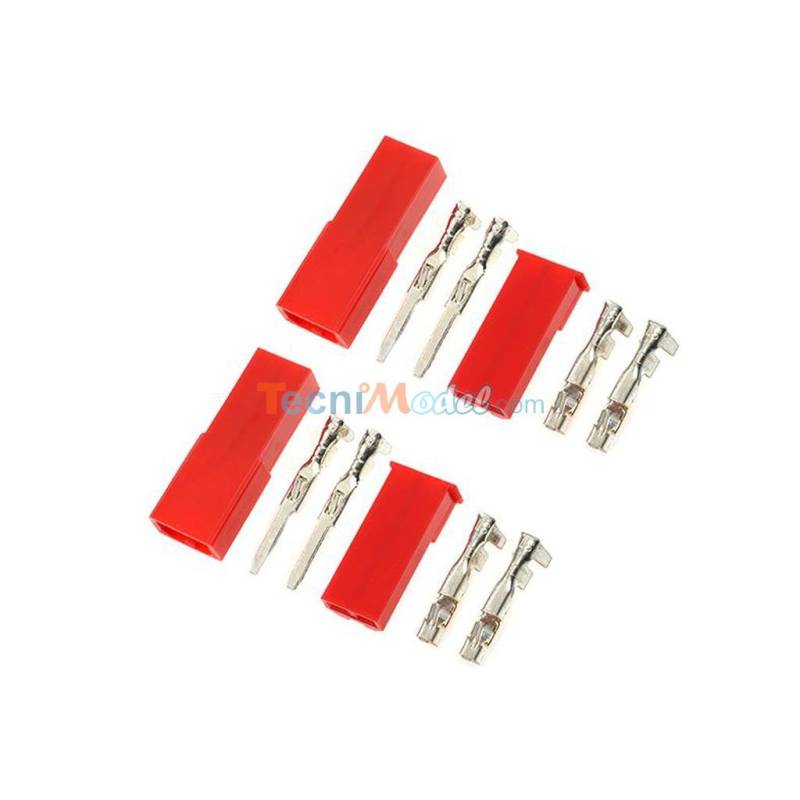 2 Paires de connecteurs BEC Mâle Femelle GFORCE GF-1010-001